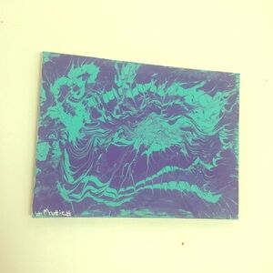 9x7 Marble Swirl canvas